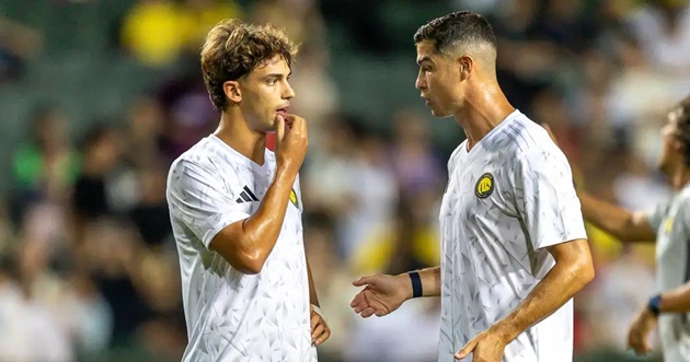 Joao Felix và Cristiano Ronaldo tỏa sáng giúp Al Nassr đánh bại Al Taawon.
