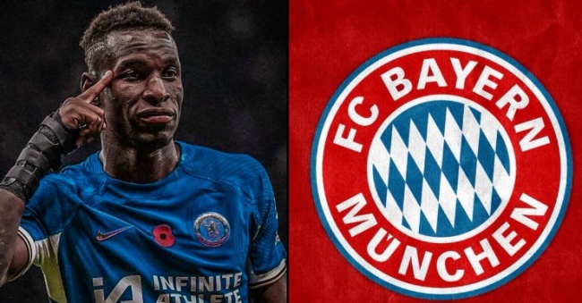 Jackson sắp cập bến Bayern Munich.