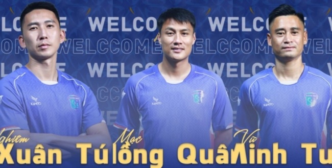 Bộ ba Xuân Tú, Hồng Quân, Minh Tú gia nhập Quảng Ninh.