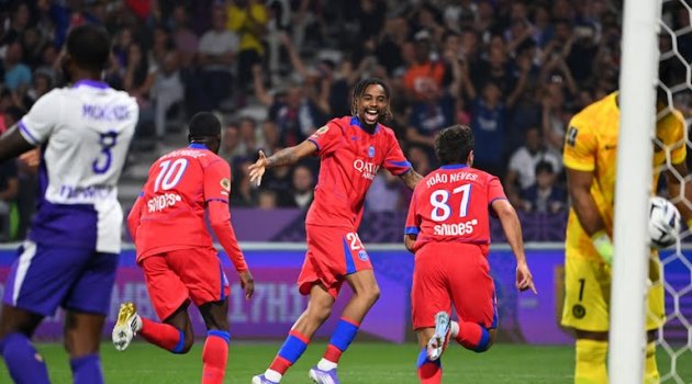 Ảnh bài viết Neves lập hat-trick siêu phẩm, PSG huỷ diệt Toulouse trong trận cầu 9 bàn ở Ligue 1