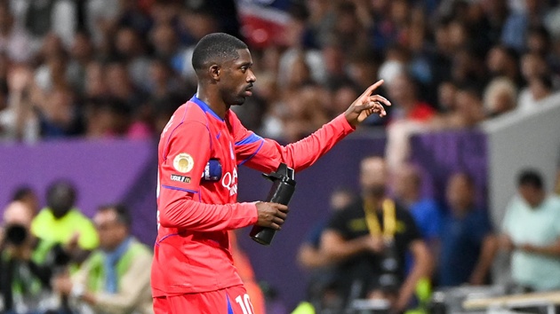 Dembele gặp vấn đề gân kheo