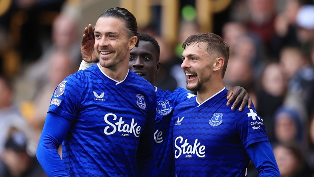 Ảnh bài viết Grealish thăng hoa trong màu áo Everton