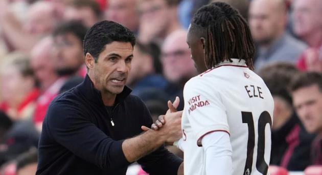 Arteta có những thận trọng nhất định.