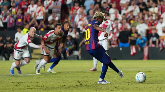 Ảnh bài viết Rayo 1-1 Barcelona: Yamal sáng, Rashford tối