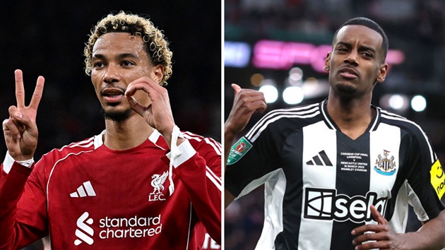 2 bom tấn tiền đạo của Liverpool