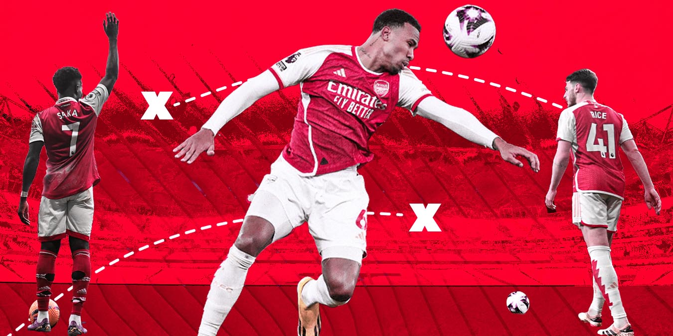 Arsenal sở hữu vũ khí lợi hại ở những tình huống phạt góc