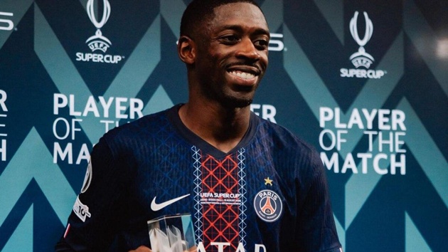 Dembele được ủng hộ giành chiến thắng