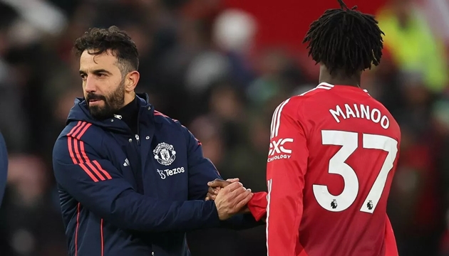 Mainoo vẫn hữu dụng trong hệ thống của Amorim.