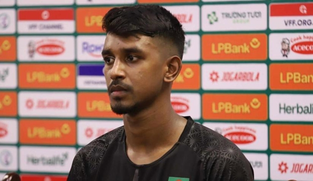 Mehdi Hasan Srabon thừa nhận sức mạnh của U23 Việt Nam.