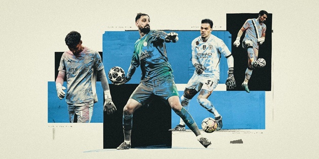 Man City trải qua cuộc chuyển giao thủ môn