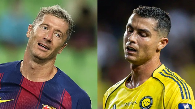 Ảnh bài viết Lewandowski từ chối chơi cùng Ronaldo dù lương 100 triệu euro
