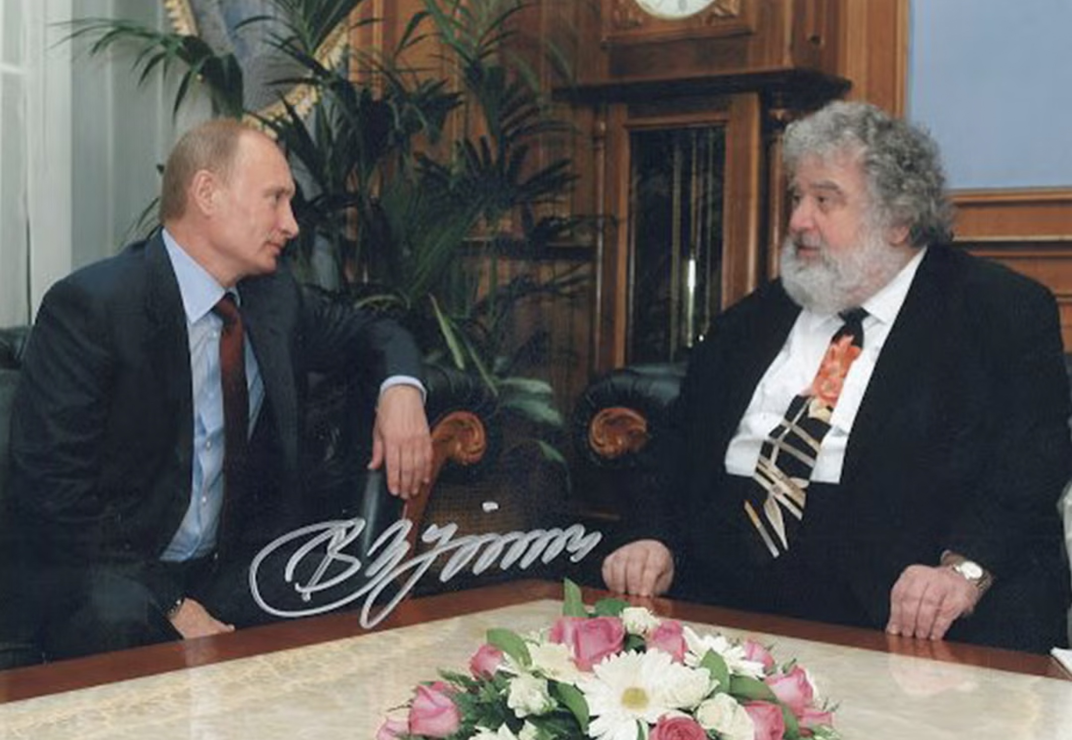 Blazer và tổng thông Nga, Putin