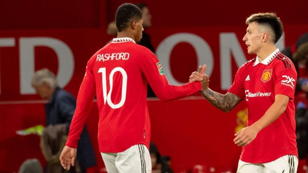 Lisandro sẽ tái hợp Rashford tại Barcelona?