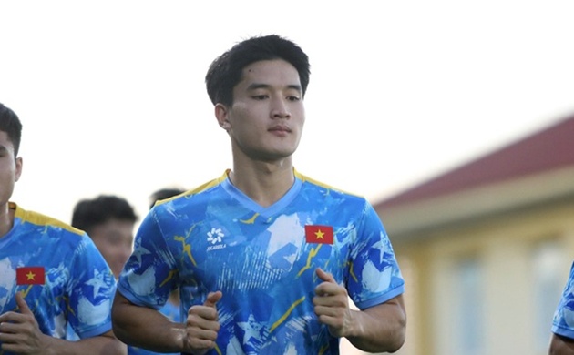 Ngọc Mỹ vừa ghi bàn cho U23 Việt Nam