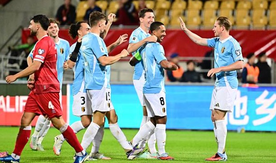 De Bruyne ghi dấu ấn, Bỉ thắng hủy diệt 6 - trò chơi miễn phí 2 người lửa và nước