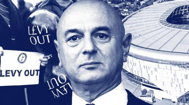 Levy - cựu chủ tịch đáng kính của Tottenham.