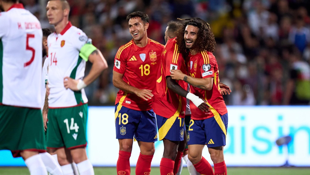 Ảnh bài viết CĐV Tây Ban Nha khen ngợi Cucurella là hậu vệ trái hay nhất thế giới