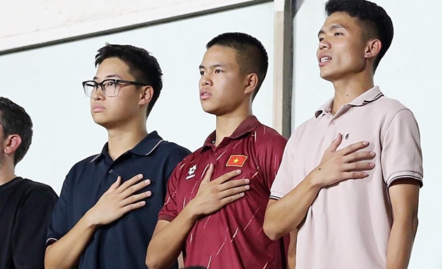 Trần Thành Trung xuất hiện ở trận đấu giữa U23 Việt Nam và U23 Bangladesh.