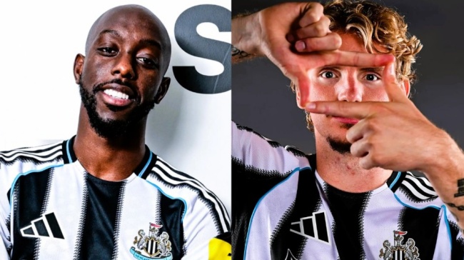 Wissa và Woltemade là 2 tân binh của Newcastle.