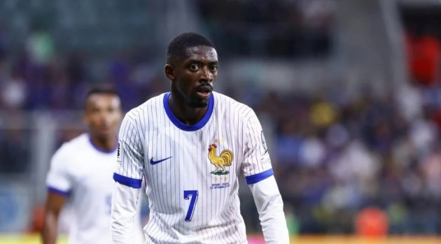 Chấn thương của Dembele là tin xấu cho PSG.