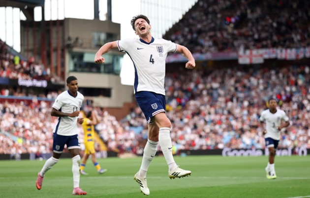 Declan Rice đã ghi bàn thắng quan trọng cho tuyển Anh.