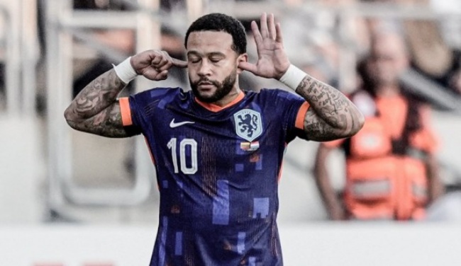 Ảnh bài viết Vượt mặt Van Persie, Depay đi vào lịch sử tuyển Hà Lan