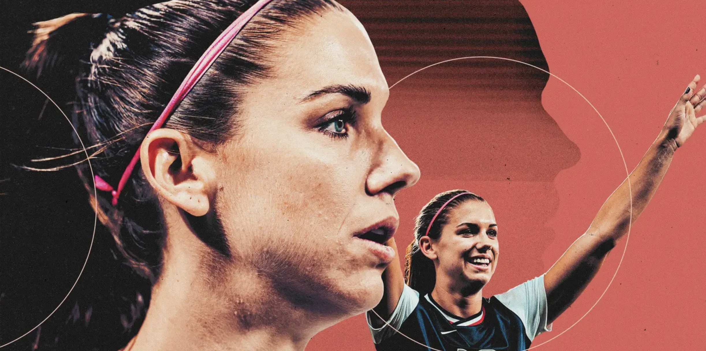 Alex Morgan và biểu tượng chiếc băng đô hồng