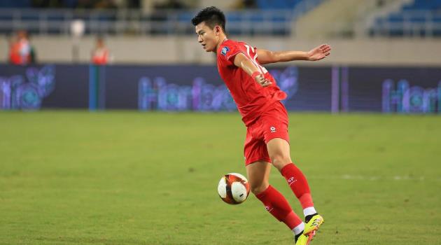 Tuấn Tài giúp HLV Kim Sang-sik có thể những phương án ở cánh trái.