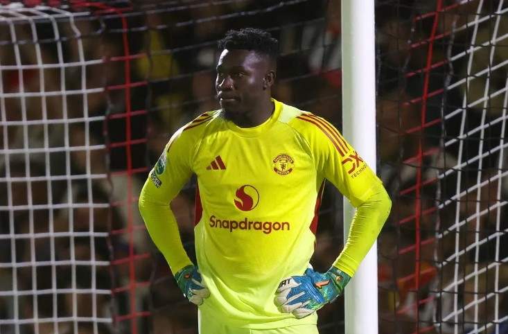 Andre Onana mắc nhiều sai lầm khi khoác áo Manchester United.