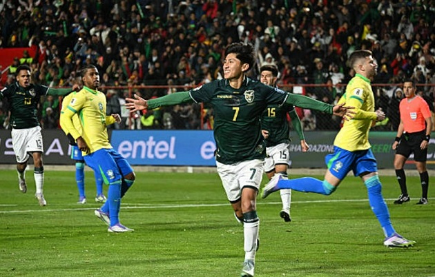 Đánh bại Brazil, Bolivia giành vé dự play