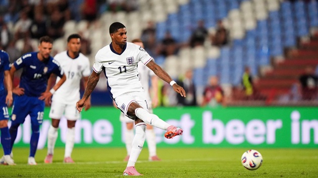 Rashford đã có một bàn thắng cho tuyển Anh.