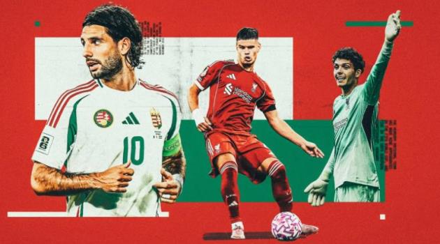 Ảnh bài viết Từ Szoboszlai đến Kerkez: Liverpool thành điểm hẹn mới của bóng đá Hungary