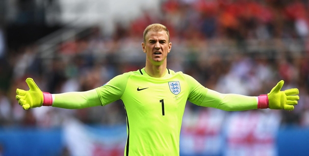 Joe Hart từng là thủ môn số 1 của tuyển Anh.