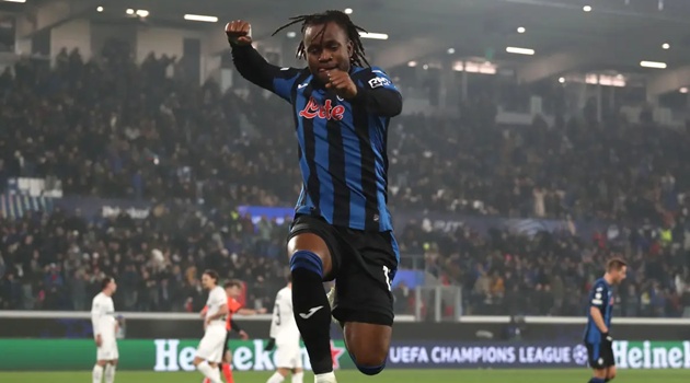 Juventus nhắm Lookman.