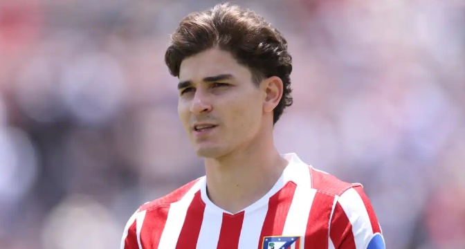 Alvarez sẽ gánh vác trọng trách ghi bàn cho Atletico.