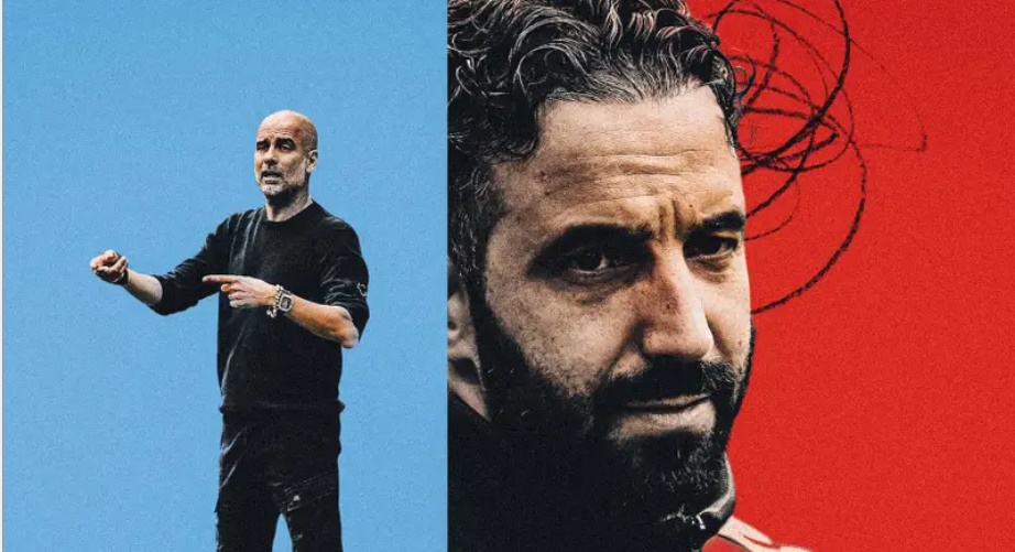 Ảnh bài viết Guardiola, Amorim và khó khăn chung của thành Manchester