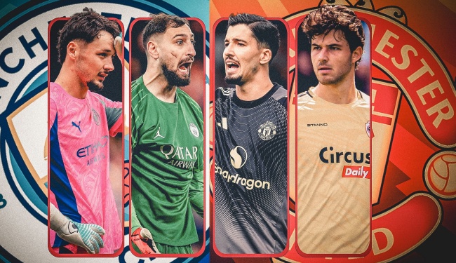 Man City và Man Utd đối mặt bài toán thủ môn ở derby Manchester.