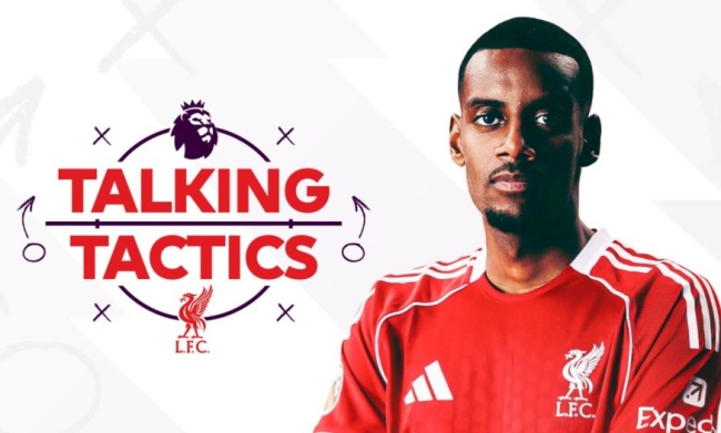 Isak hứa hẹn đem đến làn gió mới mẻ cho hàng công Liverpool.