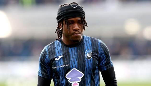 Lookman sắp trở lại thi đấu cho Atalanta