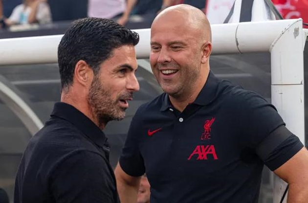 Mikel Arteta đánh giá cao Liverpool của Arne Slot.
