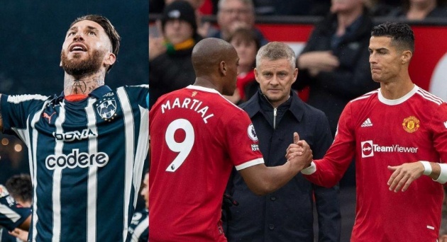 Sau Cristiano Ronaldo, Martial sẽ sát cánh với Ramos.