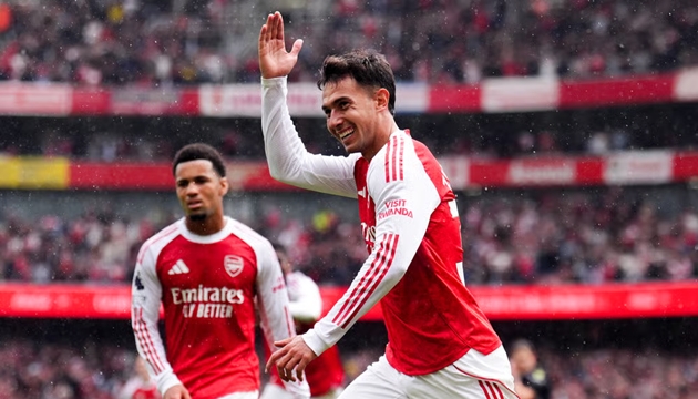 Martin Zubimendi sớm tỏa sáng tại Arsenal.