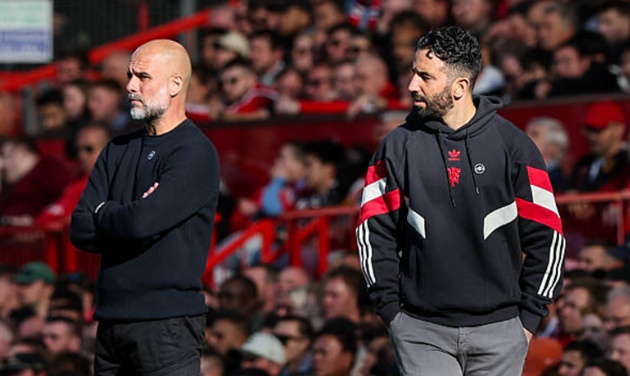 Ảnh bài viết Derby Manchester là mệnh lệnh phải thắng với Pep Guardiola lẫn Ruben Amorim