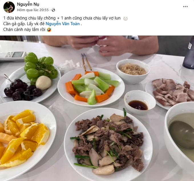 Bài đăng gây chú ý của Nguyễn Nụ. Ảnh chụp màn hình.