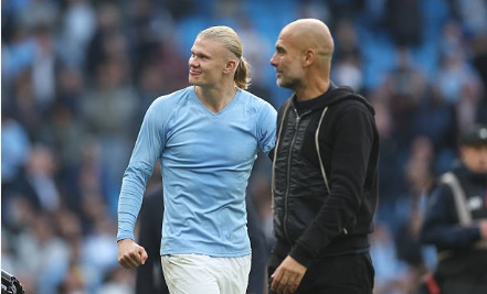 Ảnh bài viết Pep 'không thể tin' vào màn trình diễn của Haaland