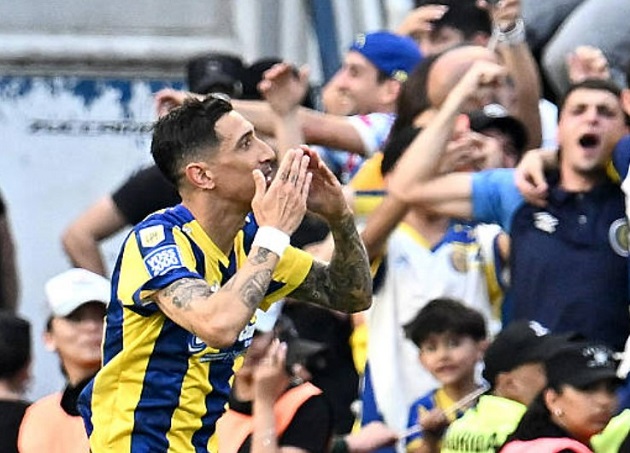 Ảnh bài viết Di Maria ghi siêu phẩm đá phạt góc, Rosario Central cầm hòa Boca 1-1