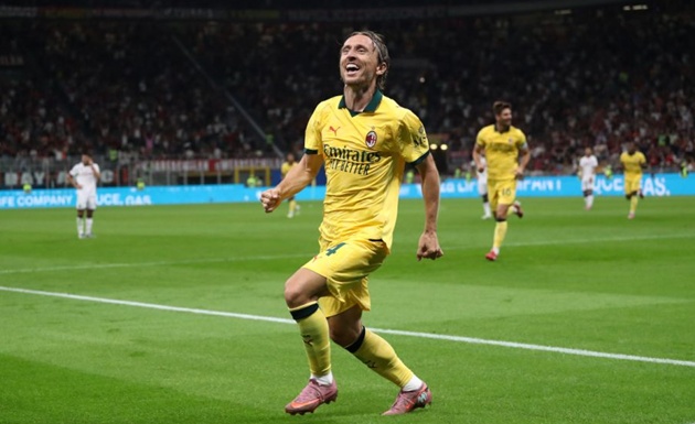 Ảnh bài viết Modric ghi bàn mừng sinh nhật, Milan thắng Bologna