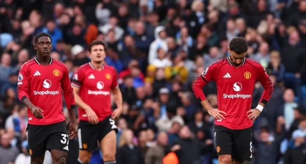 Ảnh bài viết Loạt thống kê tệ hại của MU trước Man City