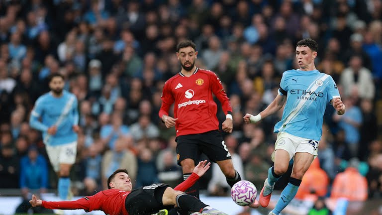 Man City đã áp đảo ở trận derby.