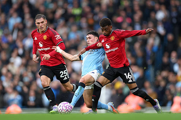 Man Utd một lần nữa gục ngã trong trận derby. 